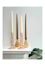 Indaba Trading Glass Candle Stick in Sorbet