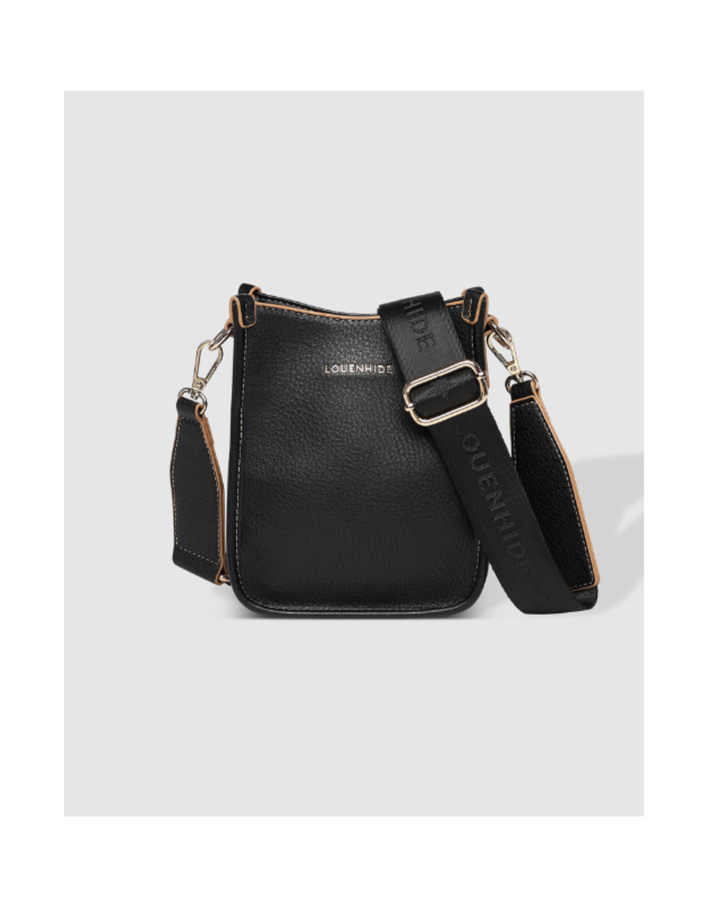 Louenhide Parker Crossbody in Black by Louenhide