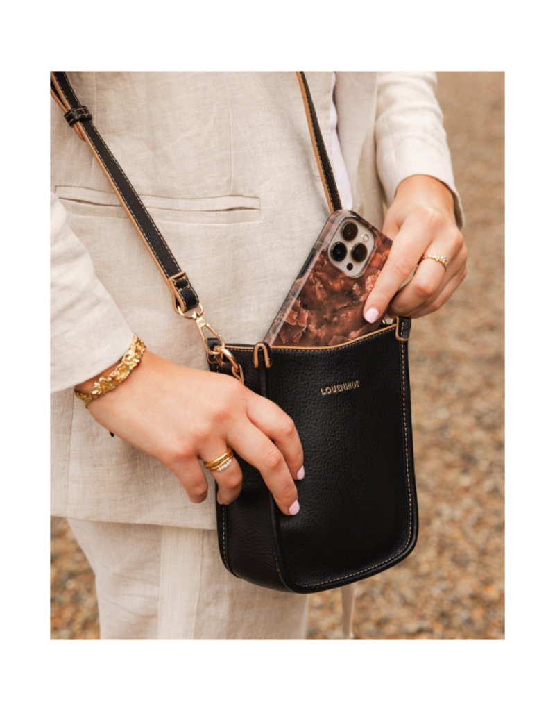 Louenhide Parker Crossbody in Black by Louenhide