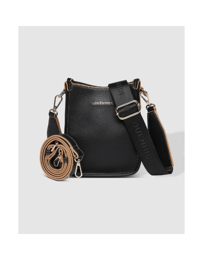 Louenhide Parker Crossbody in Black by Louenhide