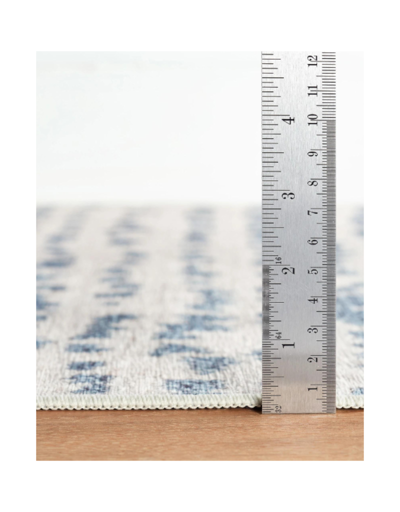 Dash & Albert Dash & Albert Machine Washable Shepard Moonlight Rug 3x5