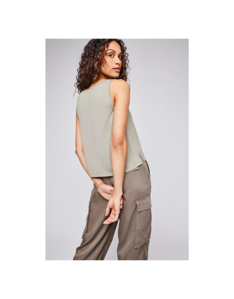 Gentle Fawn Diana Tank in Sage by Gentle Fawn