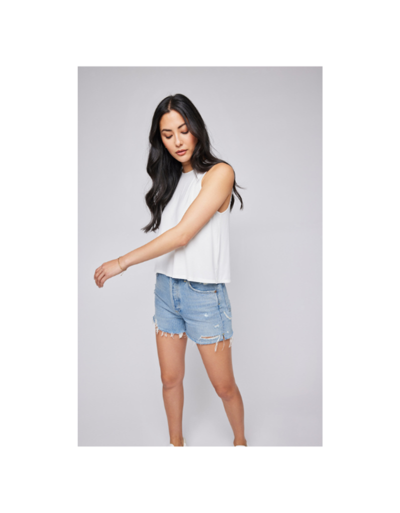 Gentle Fawn Diana Tank in White by Gentle Fawn