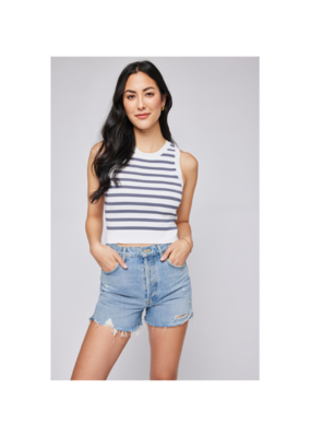 Gentle Fawn Cora Tank in Blue Stripe by Gentle Fawn