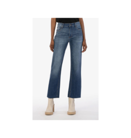 Kut from the Kloth Kelsey Ankle Flare in Royal by Kut from the Kloth