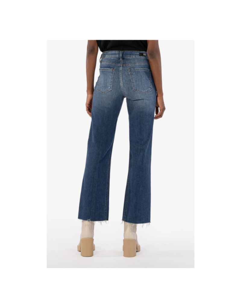 Kut from the Kloth Kelsey Ankle Flare in Royal by Kut from the Kloth