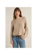 Z Supply Emerson Sweater in Oatmeal Heather by Z Supply