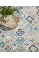 Dash & Albert Dash & Albert Machine Washable Pali Blue Rug 3x5