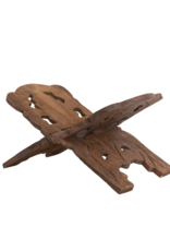 Creative Co-Op Walnut Wood Folding Book Holder