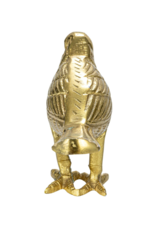 Creative Co-Op Gold Finish Metal Bird