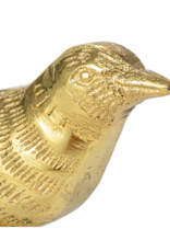 Creative Co-Op Gold Finish Metal Bird
