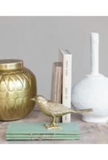 Creative Co-Op Gold Finish Metal Bird