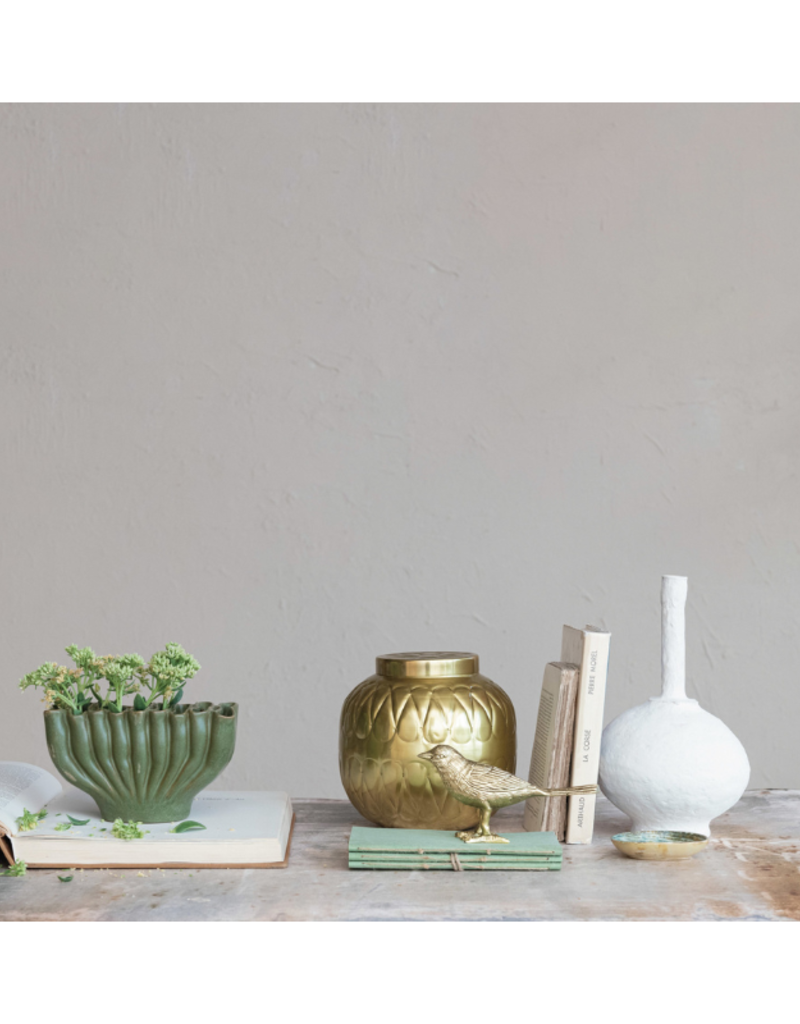 Creative Co-Op Gold Finish Metal Bird