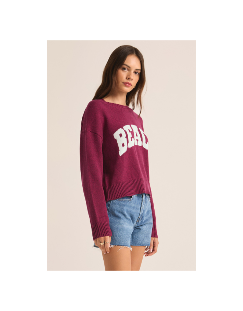 Z Supply Sunset Beach Sweater in Cactus Flower by Z Supply