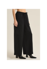 Z Supply LAST ONE - SIZE L - Renegade Wide Leg Cargo Pant in Black by Z Supply