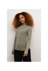 Cream LAST ONE - L - Amma Portabella Turtleneck in Black by Cream