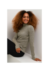 Cream LAST ONE - L - Amma Portabella Turtleneck in Black by Cream