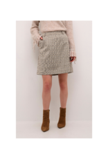 Cream Imogen Skirt in Ancient Scroll by Cream