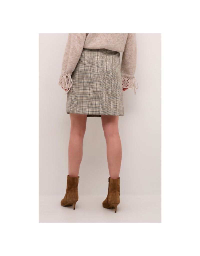 Cream Imogen Skirt in Ancient Scroll by Cream