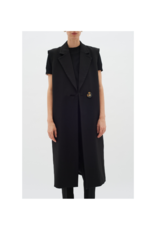 InWear Kail Waistcoat in Black by InWear