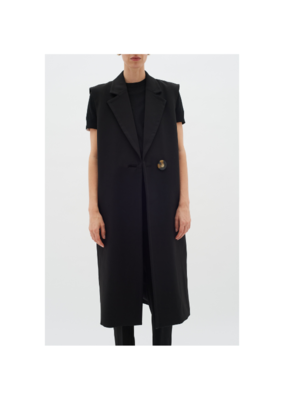 InWear Kail Waistcoat in Black by InWear