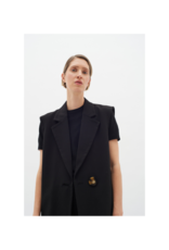 InWear Kail Waistcoat in Black by InWear