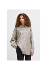 ICHI LAST ONE - SIZE 36 (S) - Houlo Shirt in Champagne Silver by ICHI