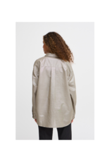 ICHI LAST ONE - SIZE 36 (S) - Houlo Shirt in Champagne Silver by ICHI