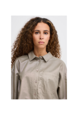 ICHI LAST ONE - SIZE 36 (S) - Houlo Shirt in Champagne Silver by ICHI