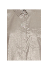 ICHI LAST ONE - SIZE 36 (S) - Houlo Shirt in Champagne Silver by ICHI