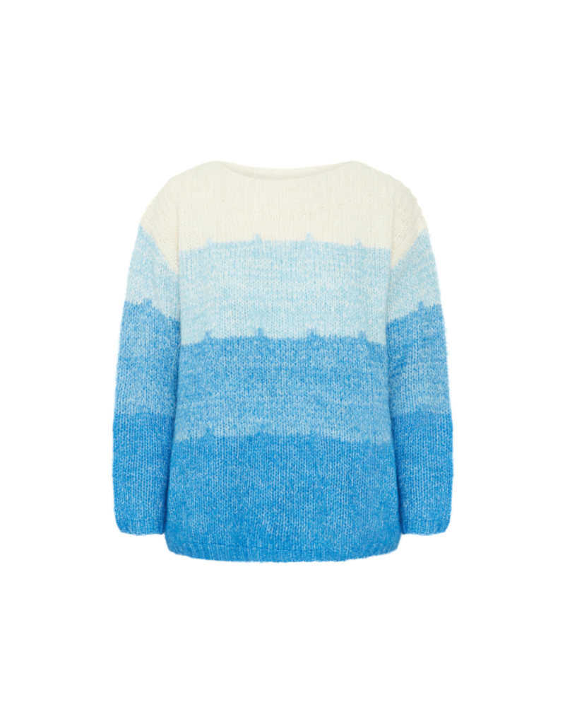 ICHI LAST ONE - L - Levone Sweater in Strong Blue by ICHI