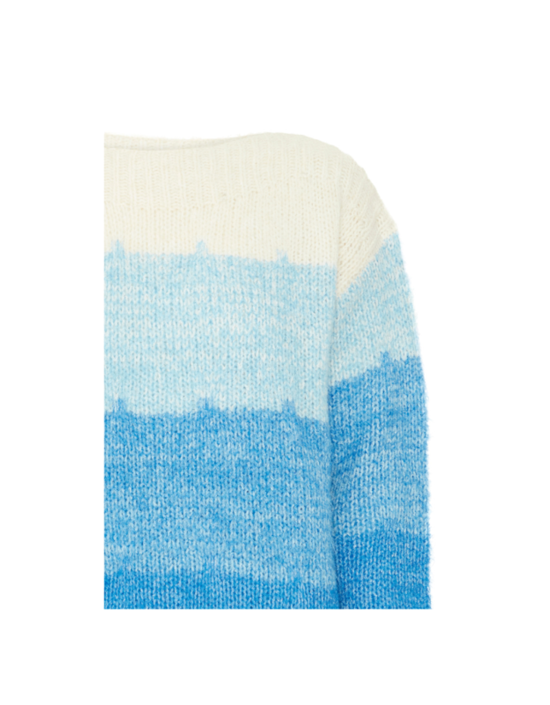 ICHI LAST ONE - L - Levone Sweater in Strong Blue by ICHI
