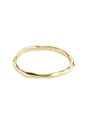 PILGRIM Light Bangle in Gold-Plated by Pilgrim