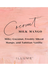 Illume Coconut Milk Mango Glass Artist's Candle