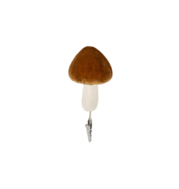 Indaba Trading Mushroom Ornament Clip in Copper
