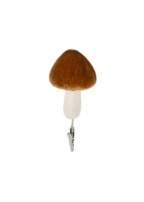 Indaba Trading Mushroom Ornament Clip in Copper