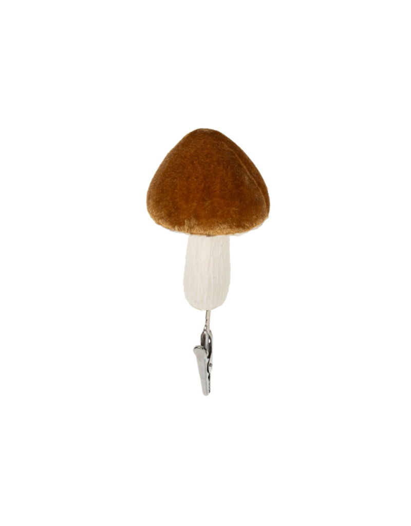 Indaba Trading Mushroom Ornament Clip in Copper
