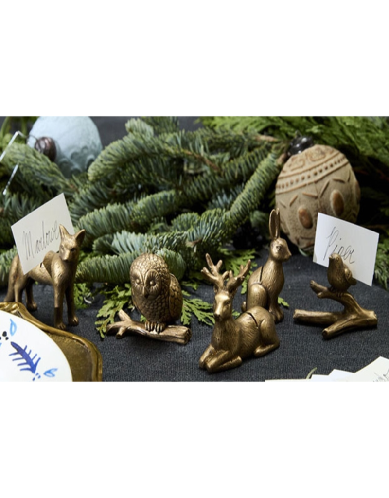 E+E Deer Enchanted Critter Name Card Holder