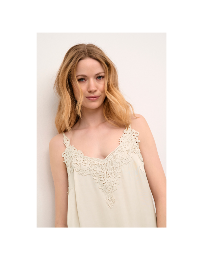 Cream Anna Top in Ancient Scroll by Cream