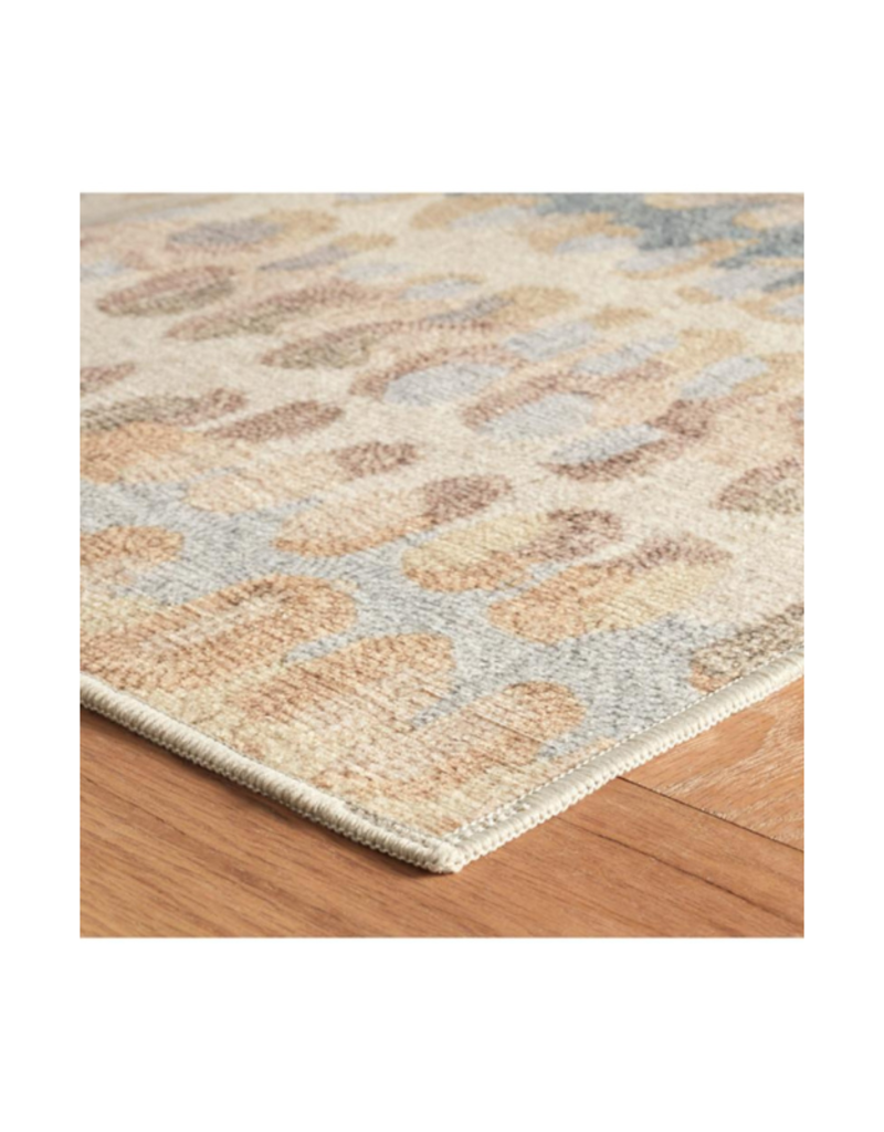 Dash & Albert Dash & Albert Machine Washable Paint Chip Rug in Natural in 8' x 10'