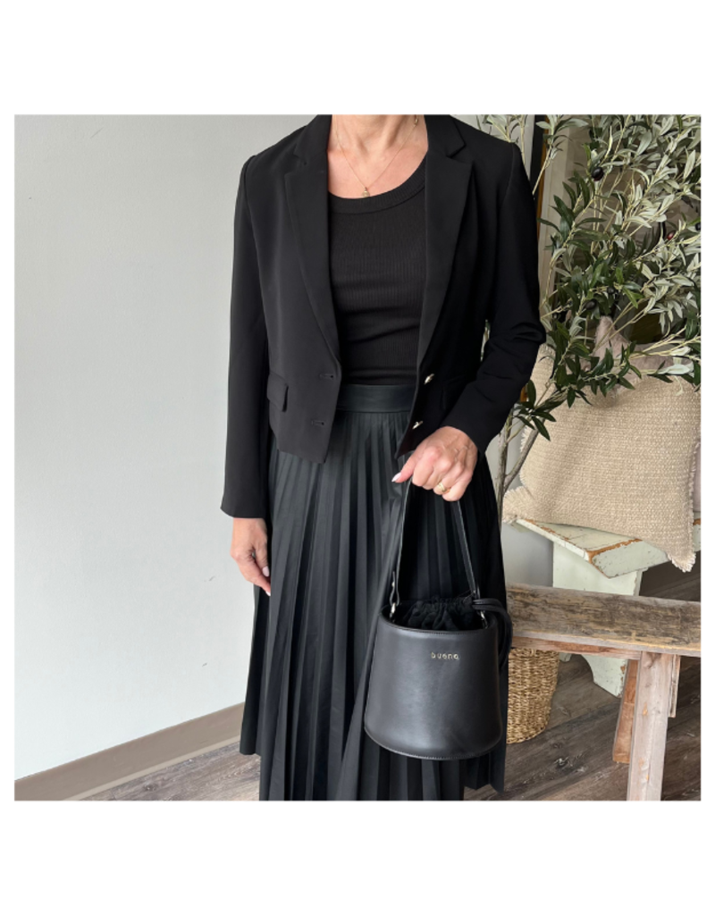 Esqualo Short City Blazer in Black by Esqualo