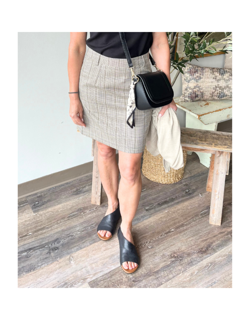 Cream Imogen Skirt in Ancient Scroll by Cream