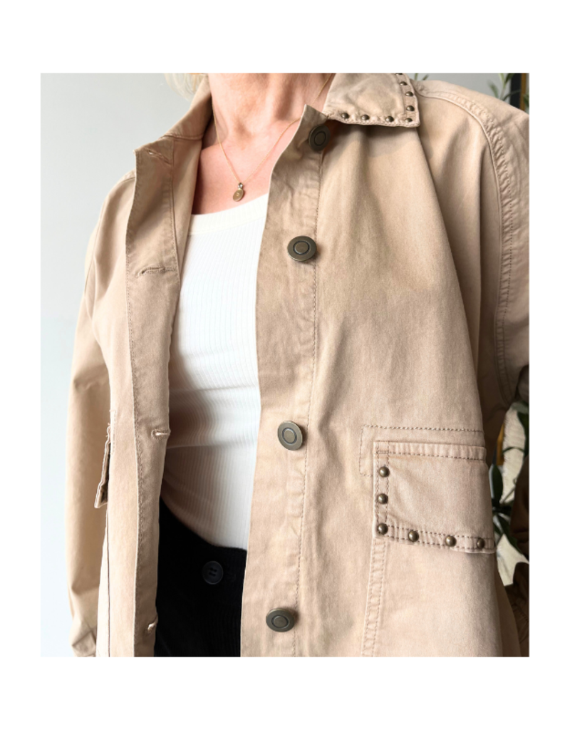 Racy Brita Jacket in Dune by Cream