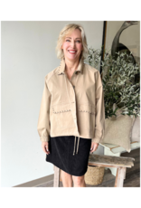 Racy Brita Jacket in Dune by Cream