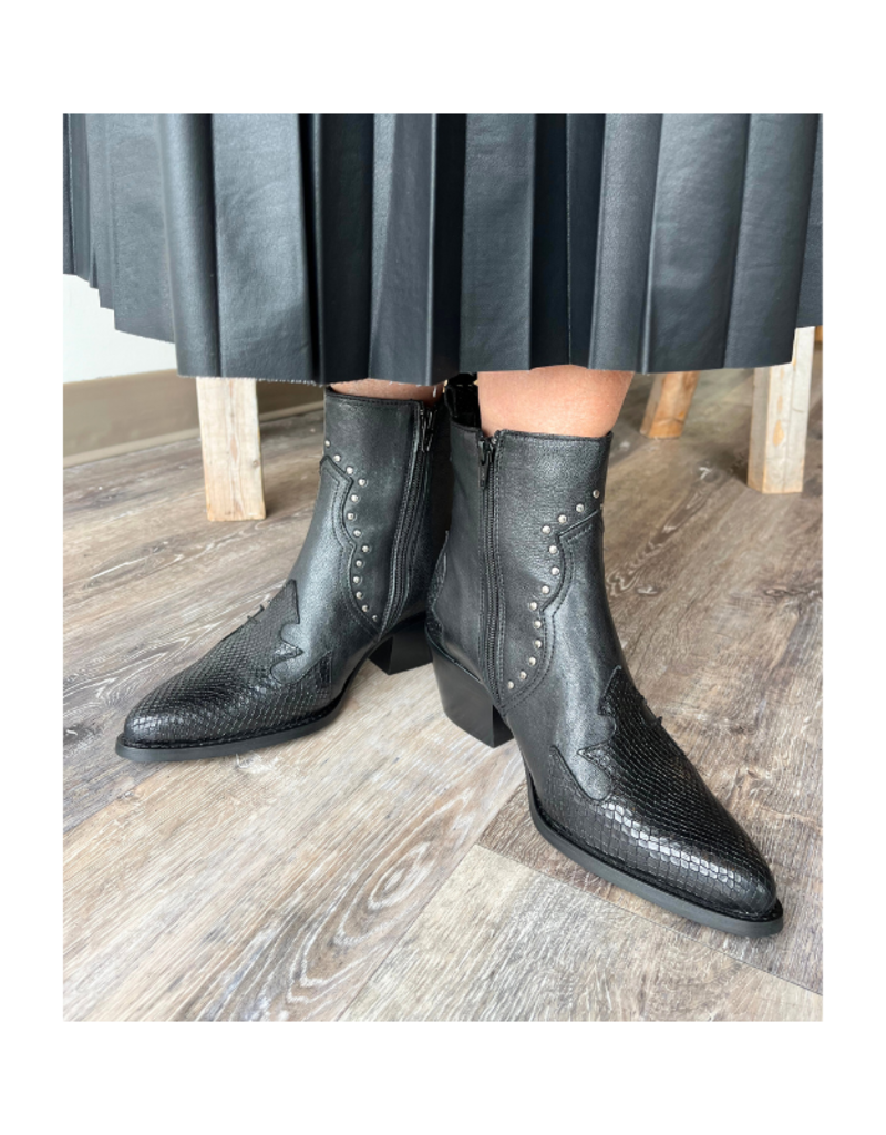 Casta Dawn Cobra Boot in Black by Casta