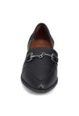 Bueno Bowie Black Leather Flat by Bueno