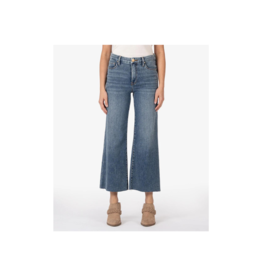 Kut from the Kloth Meg Wide Leg Jean in Gripping by Kut from the Kloth