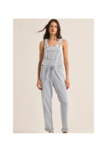 Z Supply The Knit Denim Overall in Washed Indigo by Z Supply