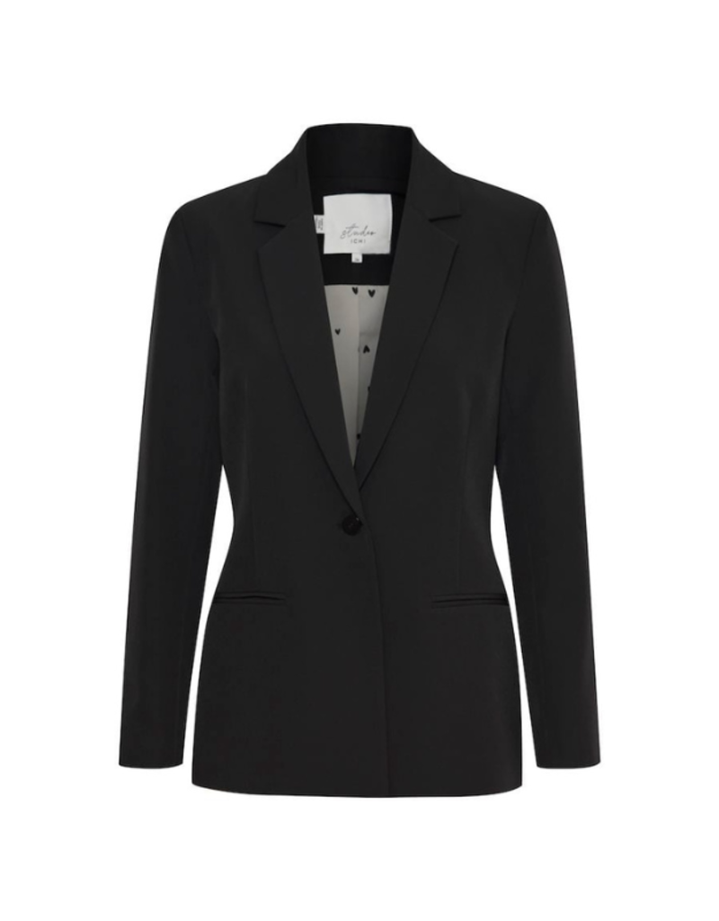 ICHI Lexi Blazer in Black by ICHI