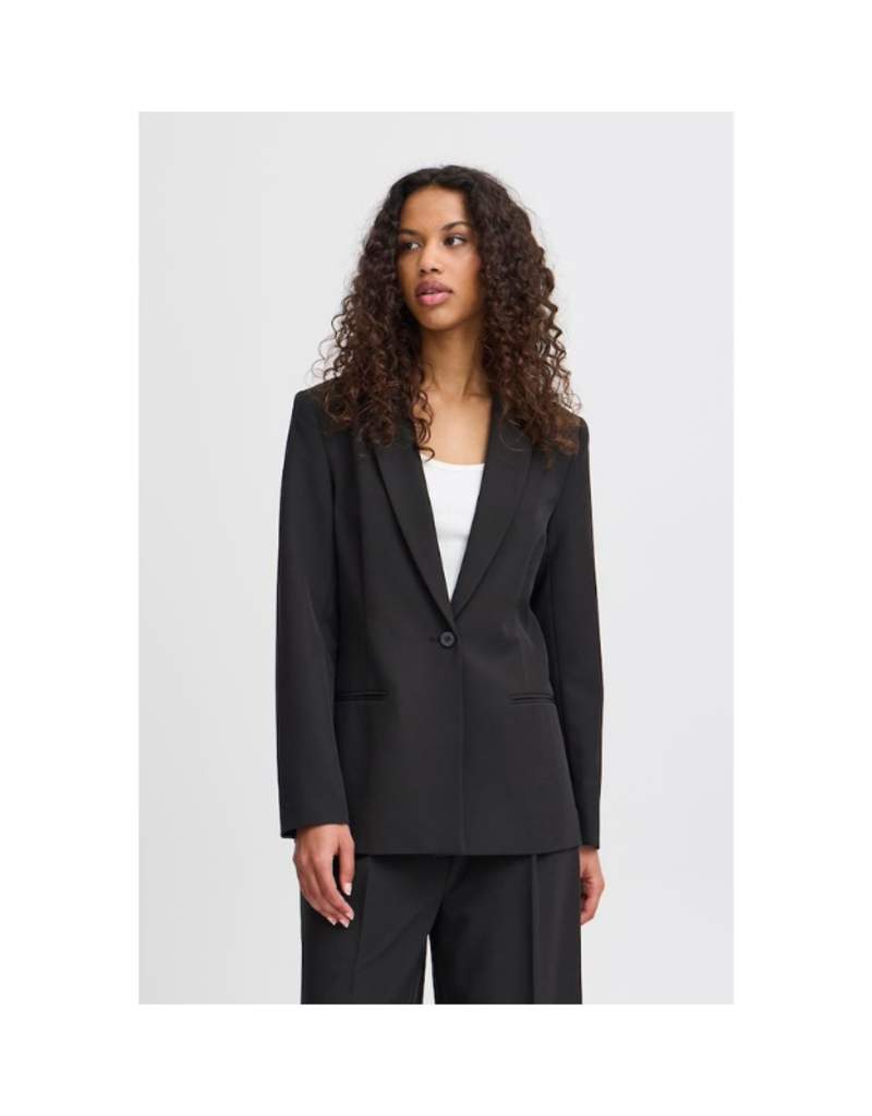 ICHI Lexi Blazer in Black by ICHI
